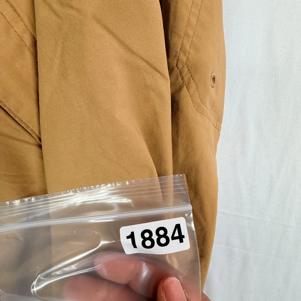 REI Co-op Sahara Path Pants Mens 31x29 Tan Brown Hiking Outdoor Travel Stretch